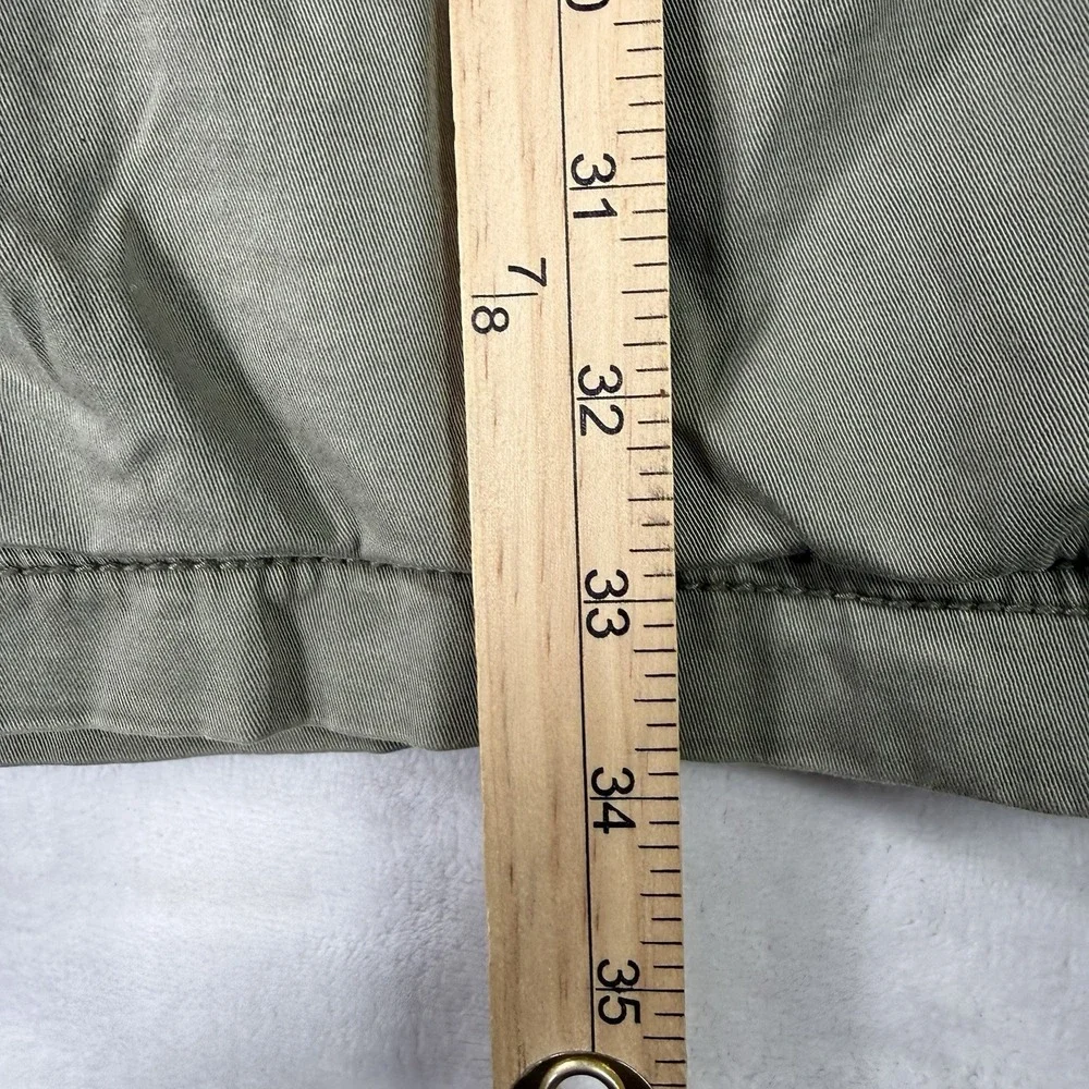 Marrakech Military Utility Jacket Medium Army Green‎ Cargo Pockets Anthropologie